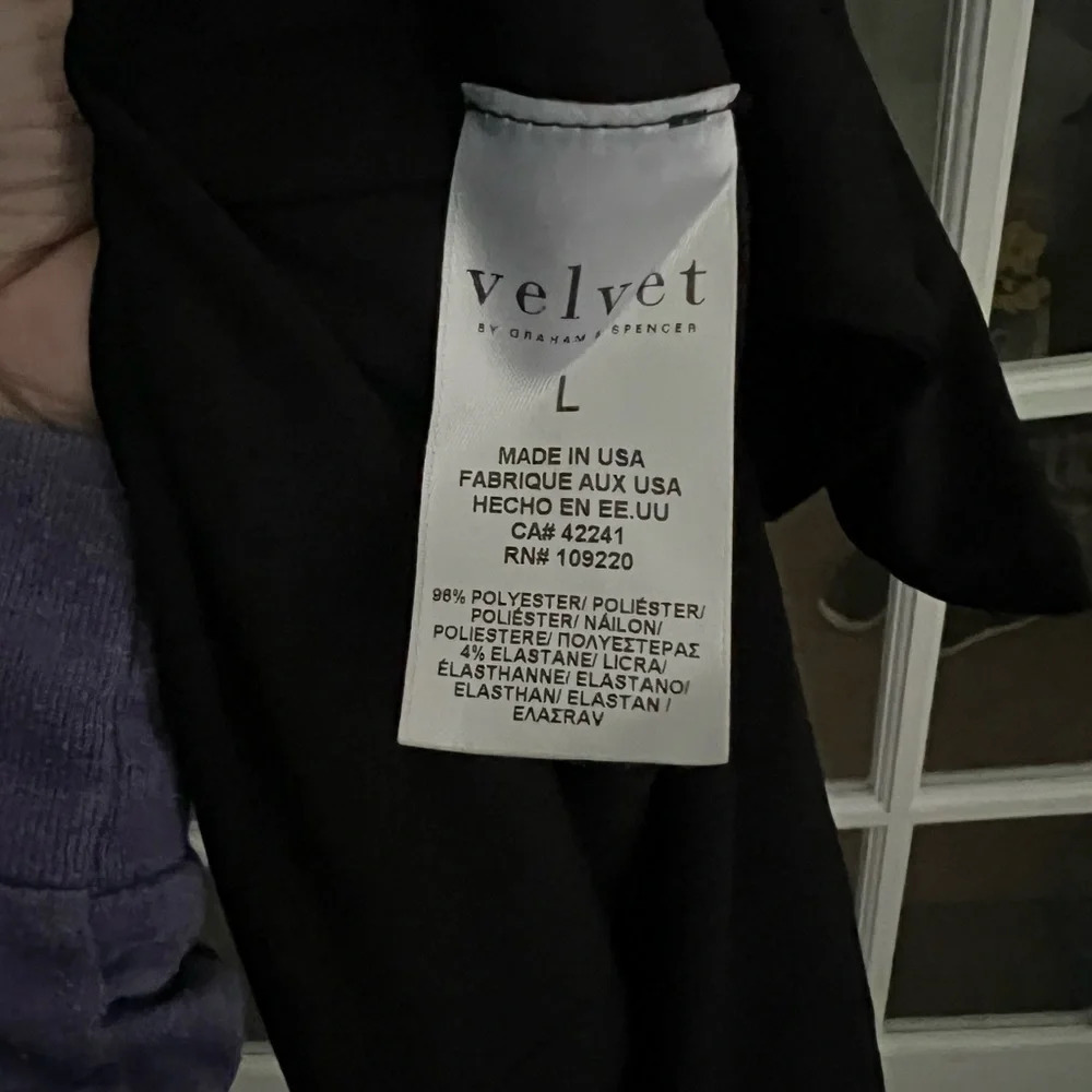Velvet By Graham & Spencer Black Dress - Picture 3 of 3